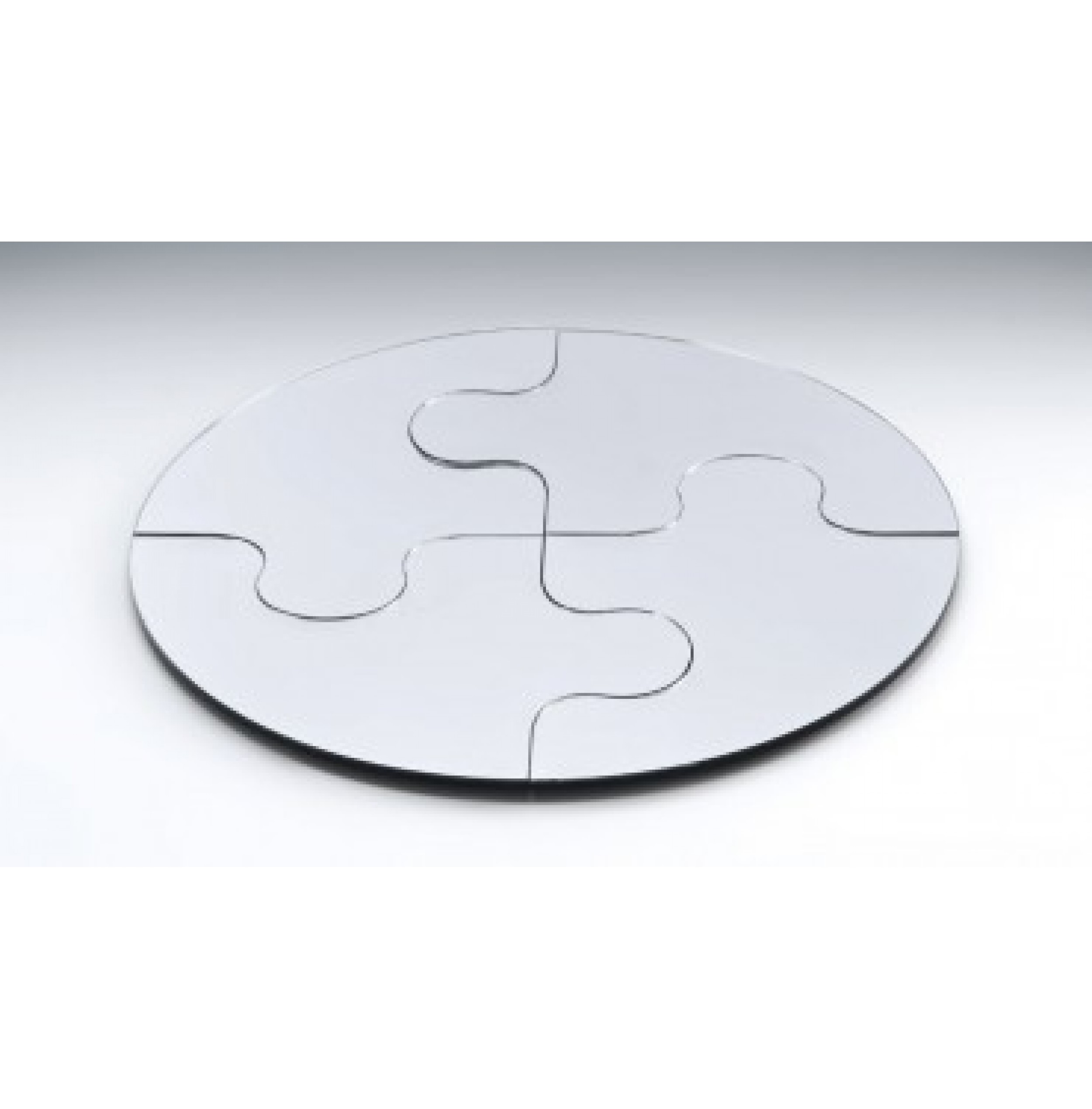 AYNALI TEŞHİR STANDI / PUZZLE Ø 50 Cm